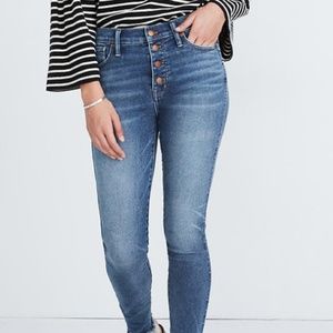Madewell High Rise Skinny Jeans